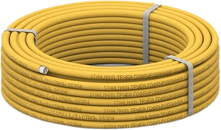 Труба нерж. AISI 304 гибкая гофрир. цена за метр 4.8 byn